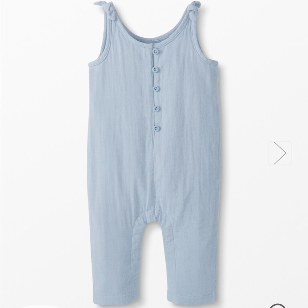 Hanna Andersson - Cotton Muslin Romper - 6-12 mo